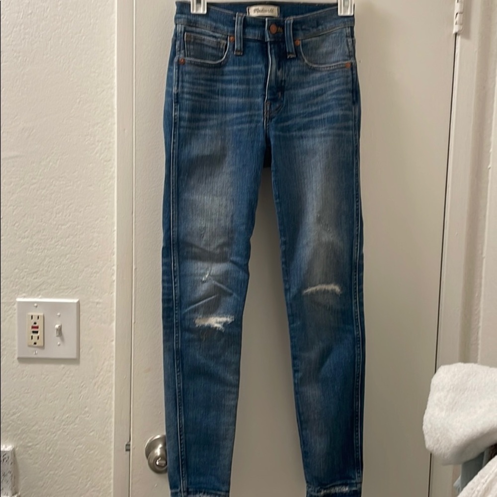 Madewell Jeans 9” High Rise Skinny Jeans Size 24